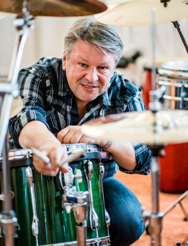 Jochen Schmidt - Schlagzeuglehrer im Musikforum Bechhofen